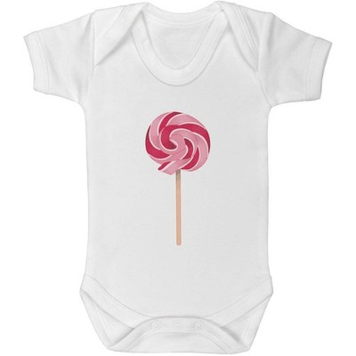 'Spiral Lollipop Candy' Baby Grows / Bodys (GR054769)