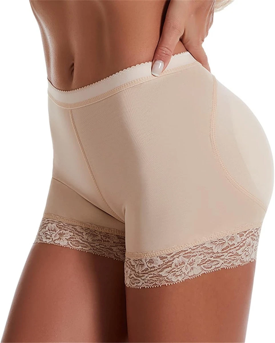 FEOYA Mutande Imbottite Push Up Per Glutei - Invisibili, Senza Cuciture, Traspiranti - Taglie Dalla S Alla XXL - Colori Nero E Albicocca