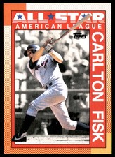 Carlton Fisk 1990 Topps #392 White Sox MLB READ FREE SHIPPING AutographDen