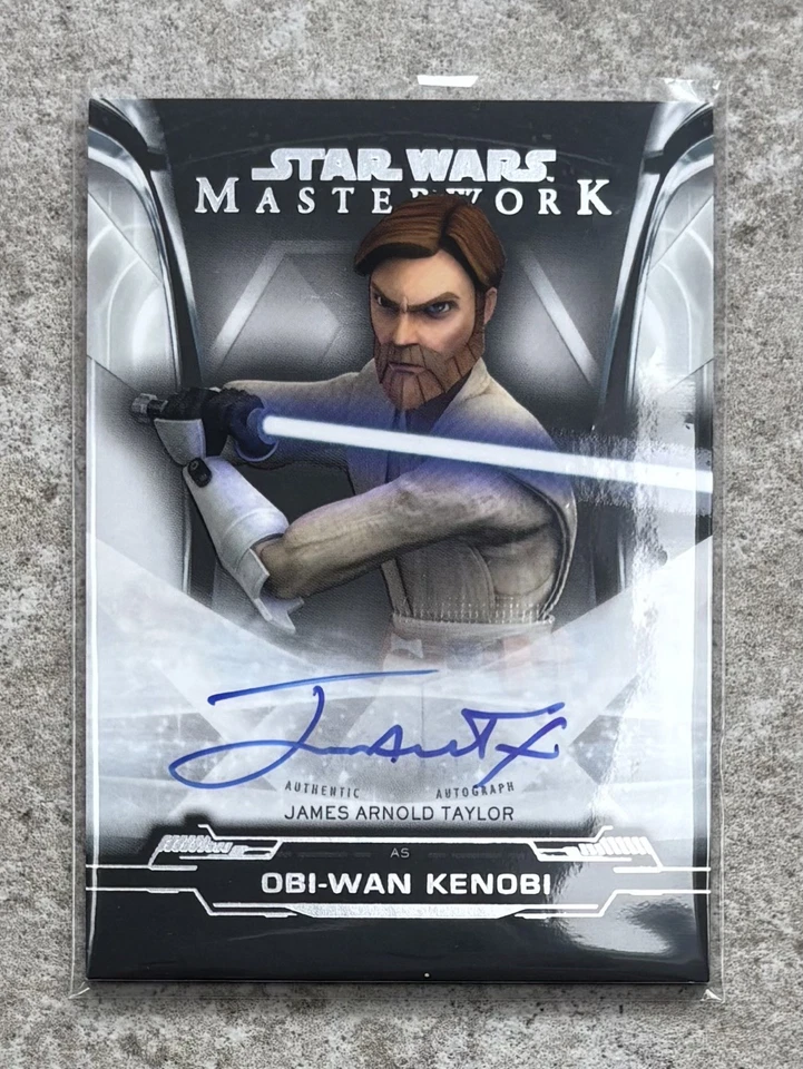 2019 Star Wars Masterwork Taylor As Obi-Wan Kenobi Autograph Auto  - Image 2 of 4
