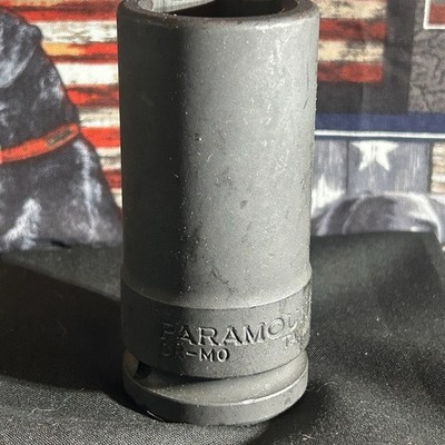 Paramount 3/4'' Drive 27mm Metric 6 Point Deep Impact Socket, 3-1/2'' Long