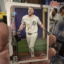 Topps 2025 Series 2 Parker Meadows Future Stars #576 Detroit Tigers Baseball MLB