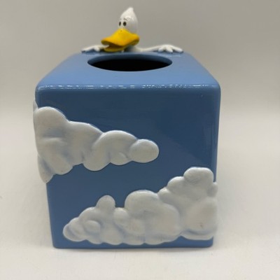 Universal Studios Sitting Ducks Tissue Box Cover Cloud Ceramic Michael Bedard