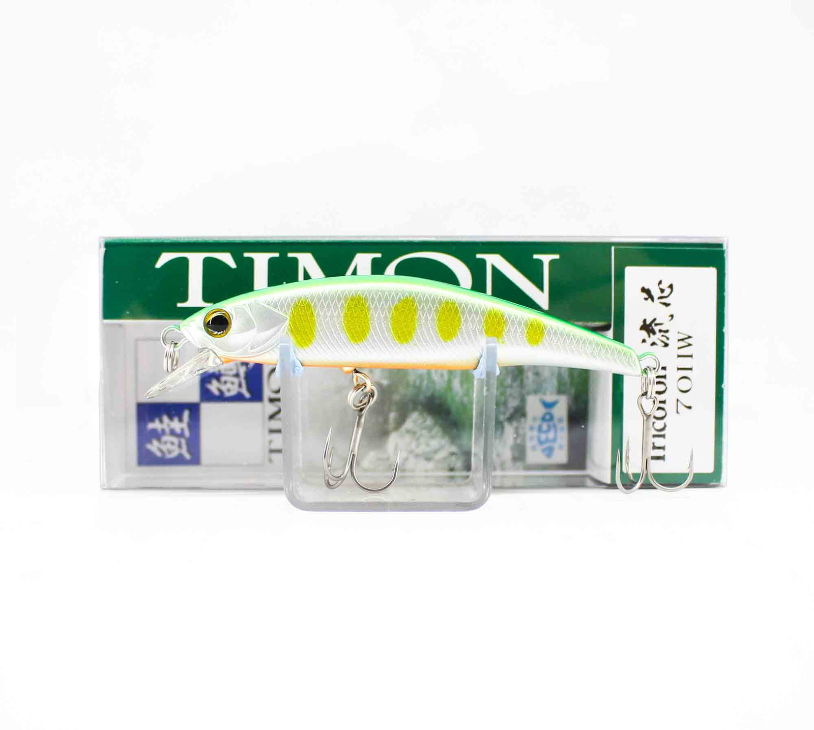 Leurre Jackall Timon Tricoroll Ryushin 70 HW - Couleur Wakabazakura Y - NEUF