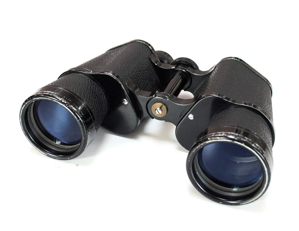 Vintage Japanese Tecnar Swift 16×50 Binoculars with Original Leather Case - Image 4 of 4