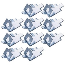 10 Pack 920158 Freezer Shelf Clips Stainless Steel Support Replacement Buckle