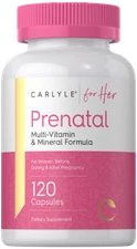Prenatal Vitamins 120 Capsules | Multivitamins & Minerals | by Carlyle for Her