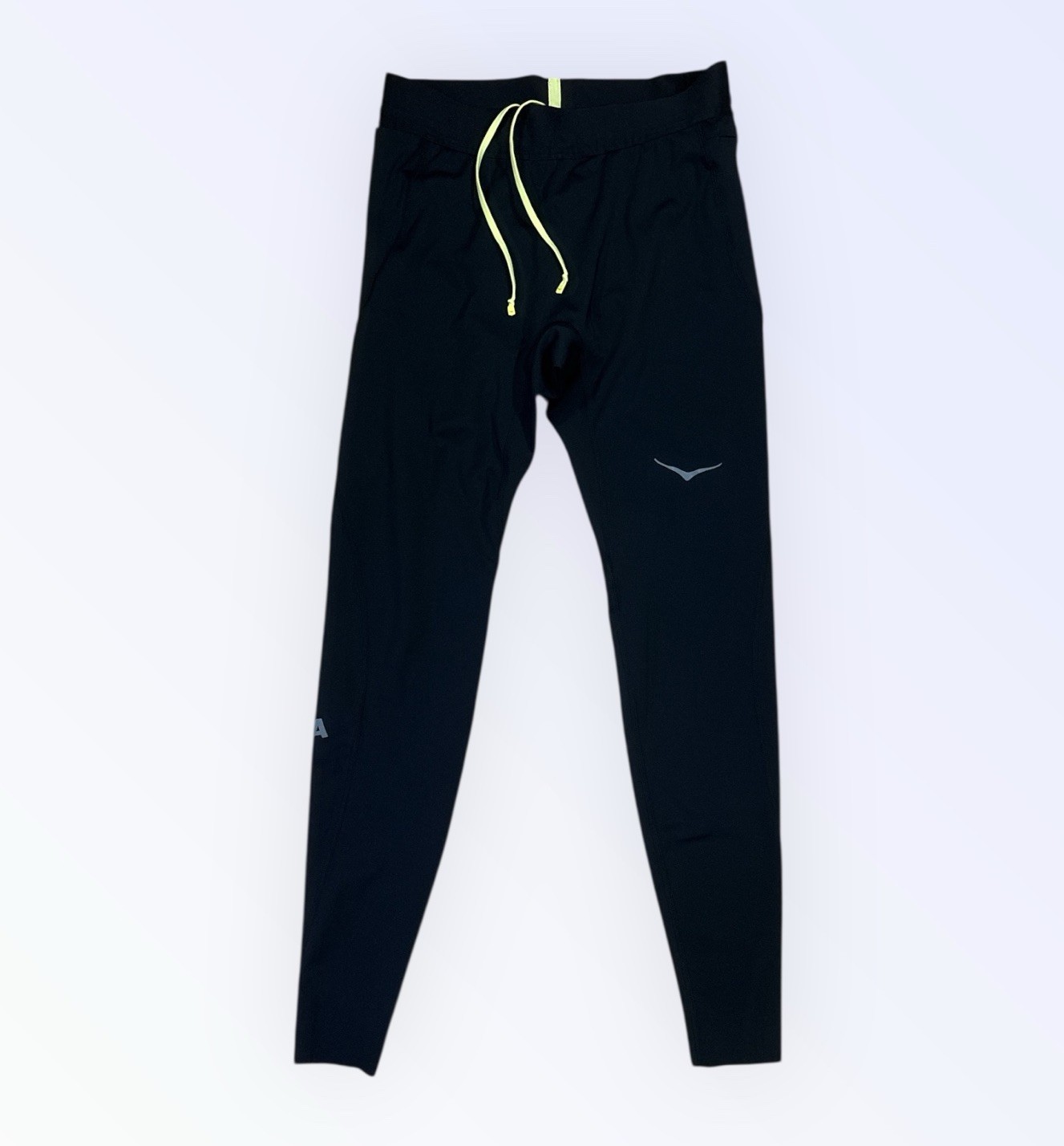 "Leggings ajustados Hoka One One Novafly Run 26"" negros talla pequeña S usados en excelente estado"