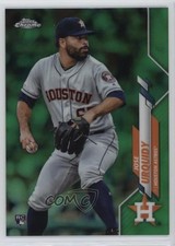 2020 Topps Chrome Green Refractor 24/99 Jose Urquidy #142 6k2