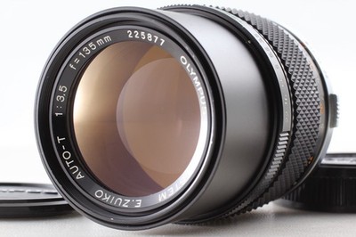 【 Exc+5 】Olympus OM-System E.Zuiko Auto-T 135mm f/3.5 Prime Lens From JAPAN #411