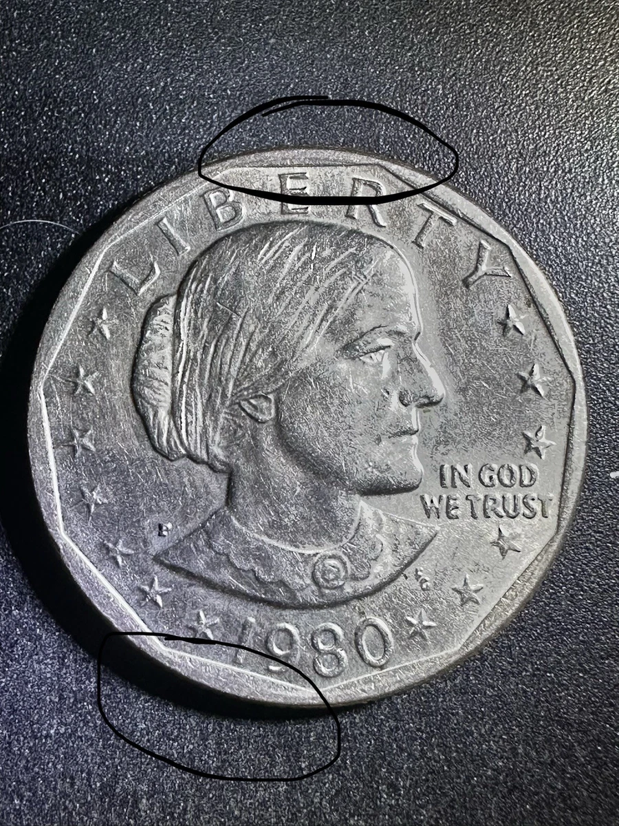 Circulated 1980 Susan B Anthony Dollars (1979-1981, 1999) for sale