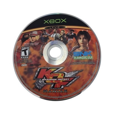 KOF Maximum Impact Maniax Xbox Game/CD Only
