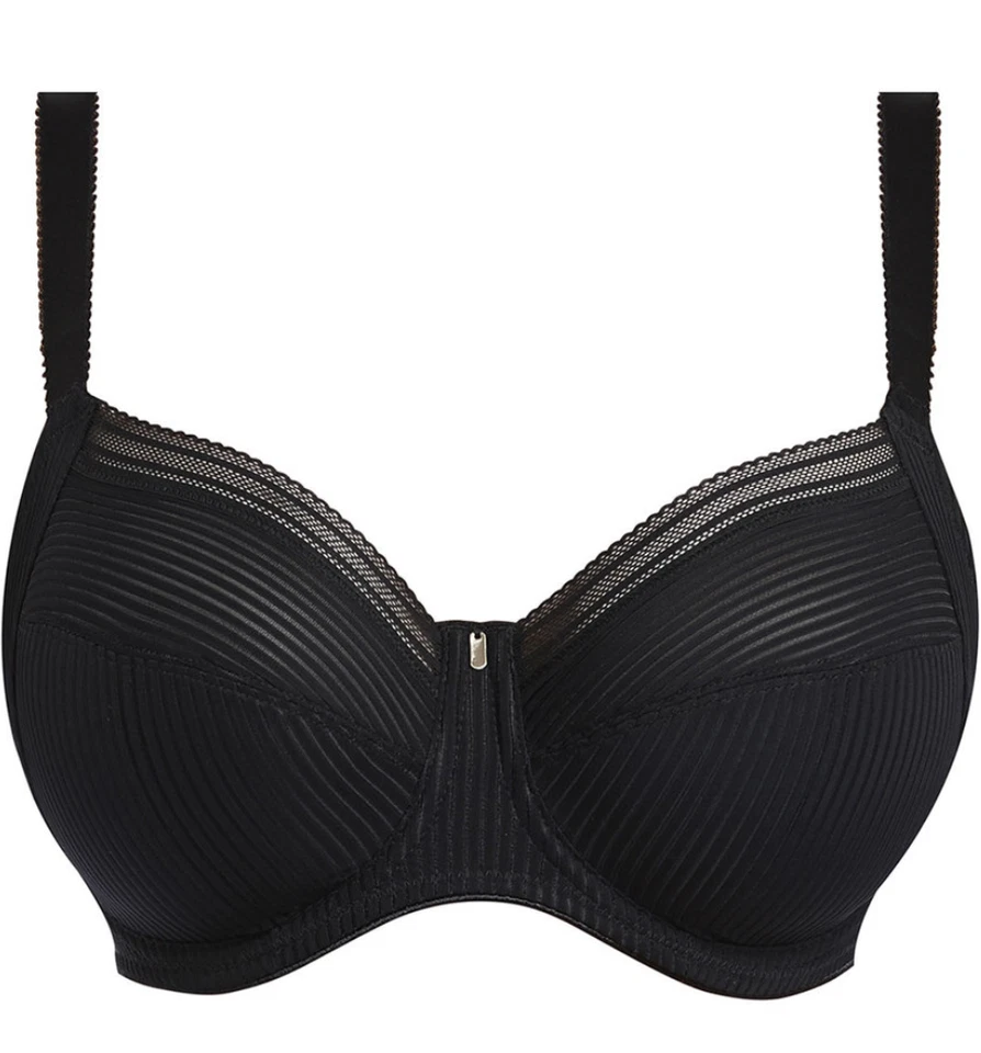 Fantasie 38K США (38H Великобритания) Fusion полная чашка боковая поддержка бюстгальтер новый без ЯРЛЫКОВ черный 3091 - Изображение 3 из 4