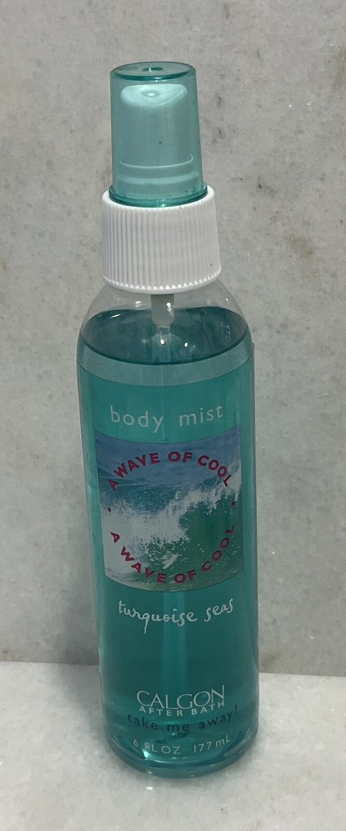 Calgon Turquoise Seas A Wave Of Cool Body Mist oz
