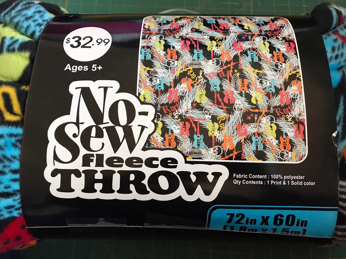 No-Sew Fleece Blanket Kit