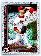 2025 Topps MacKenzie Gore Celebration Confetti Washington Nationals #334