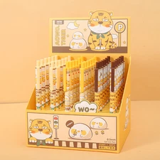 36PCS illustrator co-branded AOWO tiger five  center of gravity st-head brush