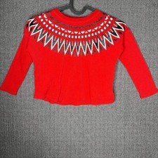 Polo Ralph Lauren Pajamas Youth 4T Red Thermal Longsleeve