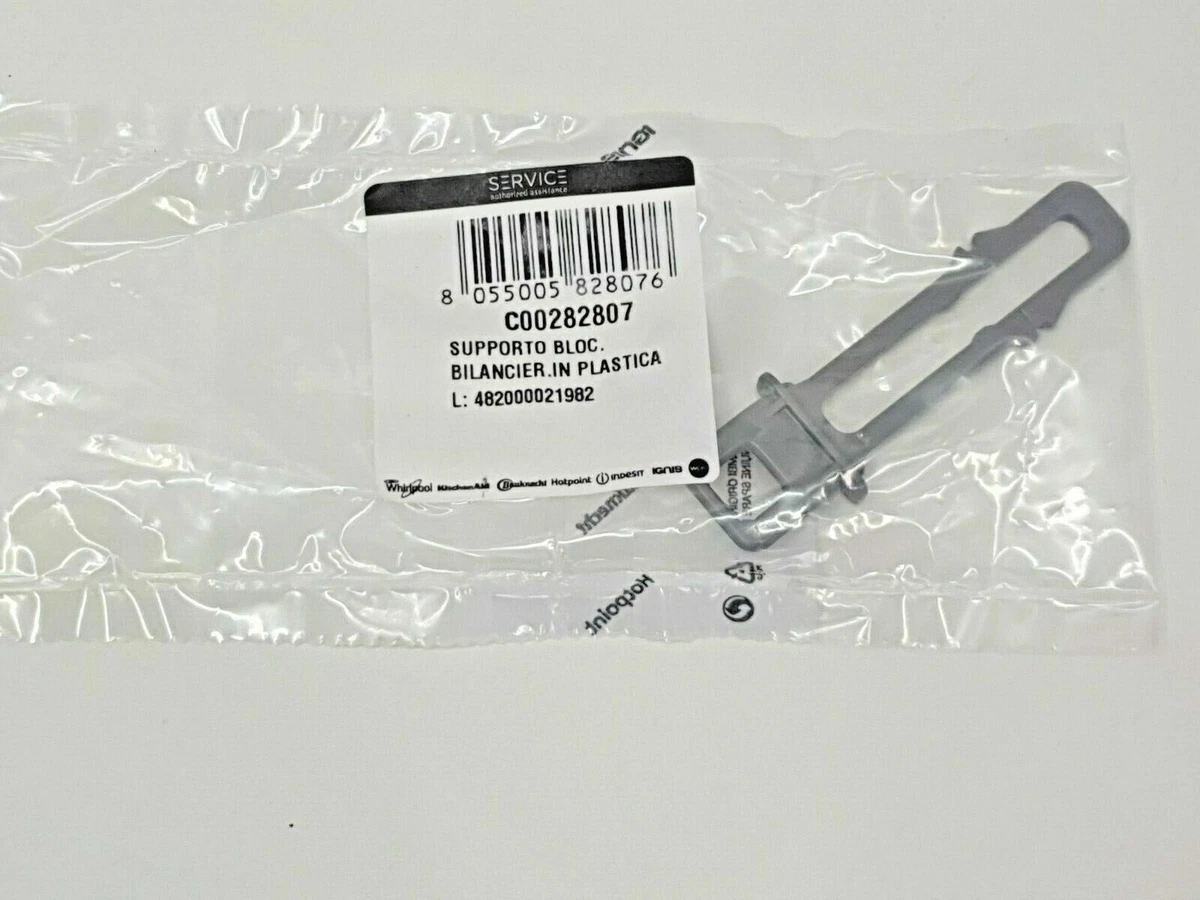 Piastra Di Chiusura Per Sportello Lavastoviglie Hotpoint Indesit, Ricambio Originale C00282807, Compatibile Con Numerosi Modelli - 4