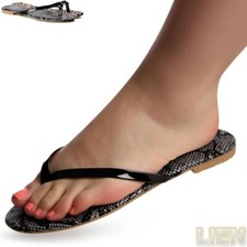 Sandales Pour Femmes Tongs Sandalettes Look Animal