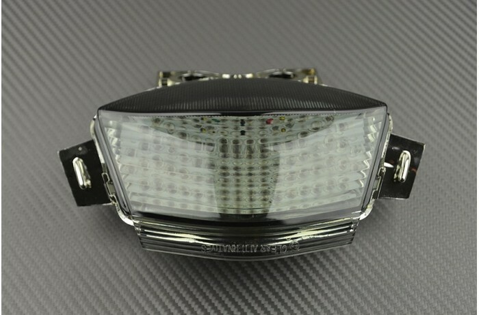 Feu stop LED clignotant teinté pour Kawasaki ER-6F 2005-2008