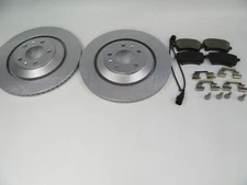 Bentley GT GTC Flying Spur rear brake pads & rotors TopEuro #662