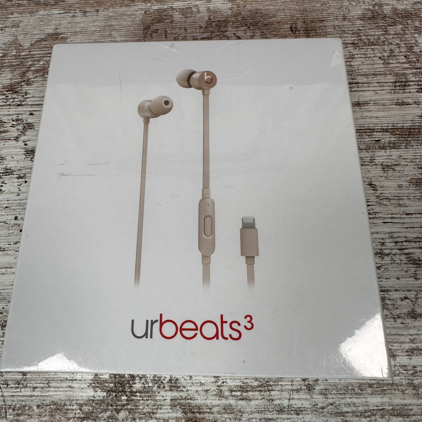 Beats UrBeats3 Wired Earphones with Lightning Connector Satin Gold