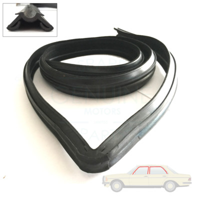 MERCEDES W123 DOOR WINDOW CHANNEL RUN RUBBER SEAL SET, A1237250125 