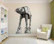 At-At walker Decal, Star Wars Art Decor, Star Wars Decal, At-At Decal, Fathead M