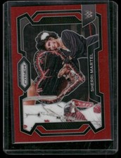 SHERRI MARTEL 2024 Panini Prizm WWE Red Prizm Parallel  #D /299