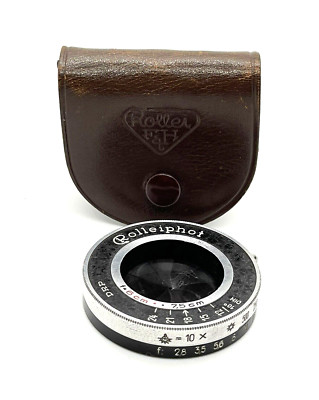 Rare Rolleiflex Rolleiphot Iris Diaphragm Depth of field Preview Meter.