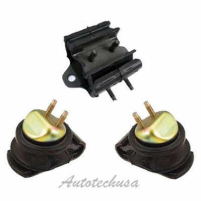 M282 Engine Motor & Trans Mount 3PCS For 00-04 Nissan Frontier Xterra 3.3L 2WD