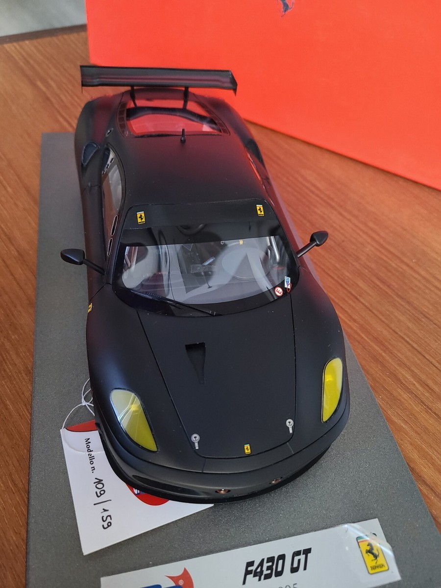 BBR 1:18 Ferrari F430 GT 2005 Matt Black P1806 With Box Limited To