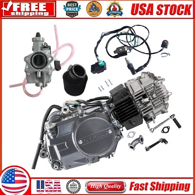 Lifan 125cc Engine Motor Kit Motorcycle CT70 CT90 XR 50 CRF 70 CT110 Monkey Bike