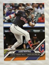 Angel Martinez - 2024 TOPPS NOW Card 404 CALL-UP - 1st HR - Orange Parallel 2/5