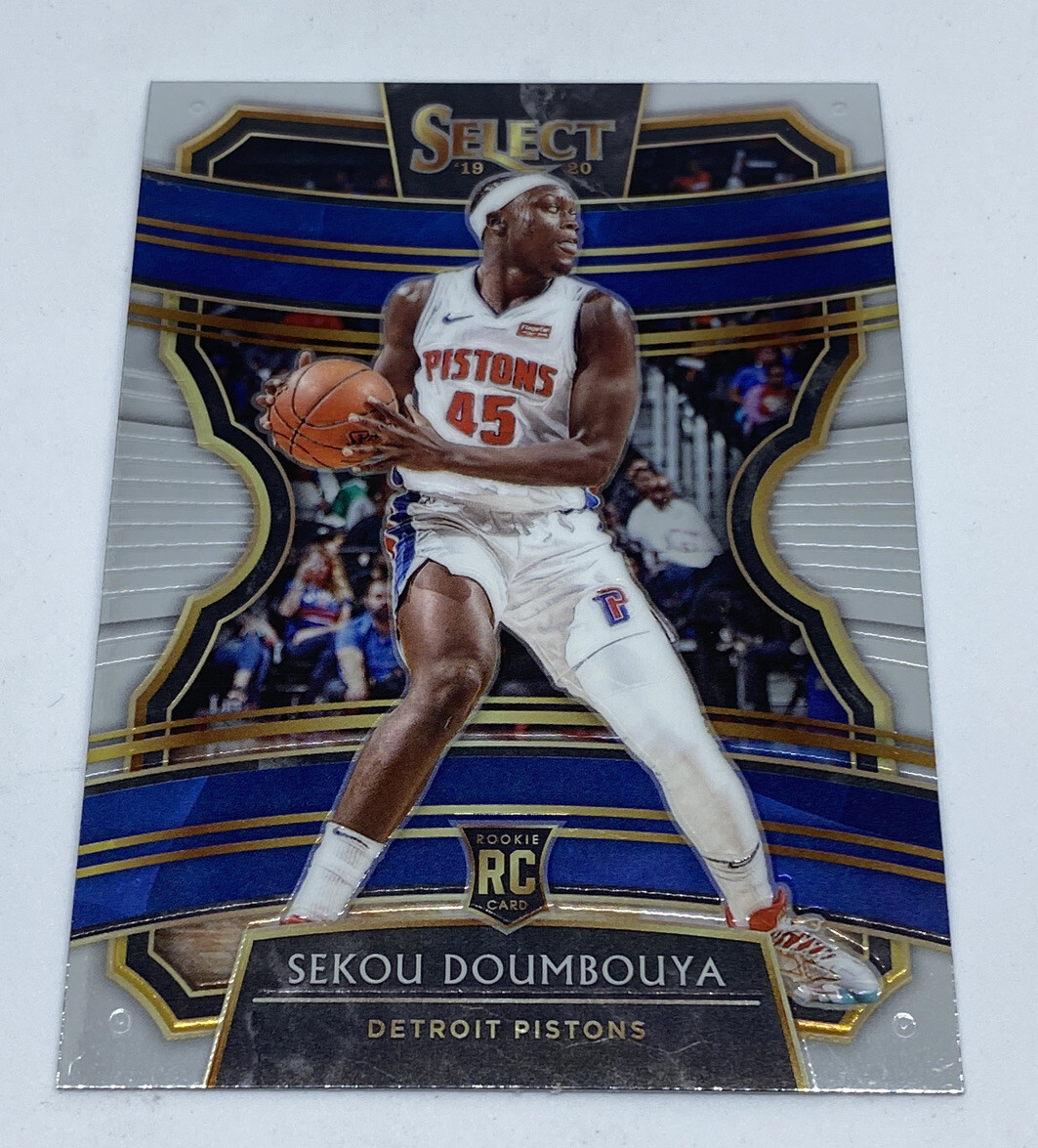 SEKOU DOUMBOUYA 2019-20 SELECT ROOKIE CONCOURSE RC #71 Pistons