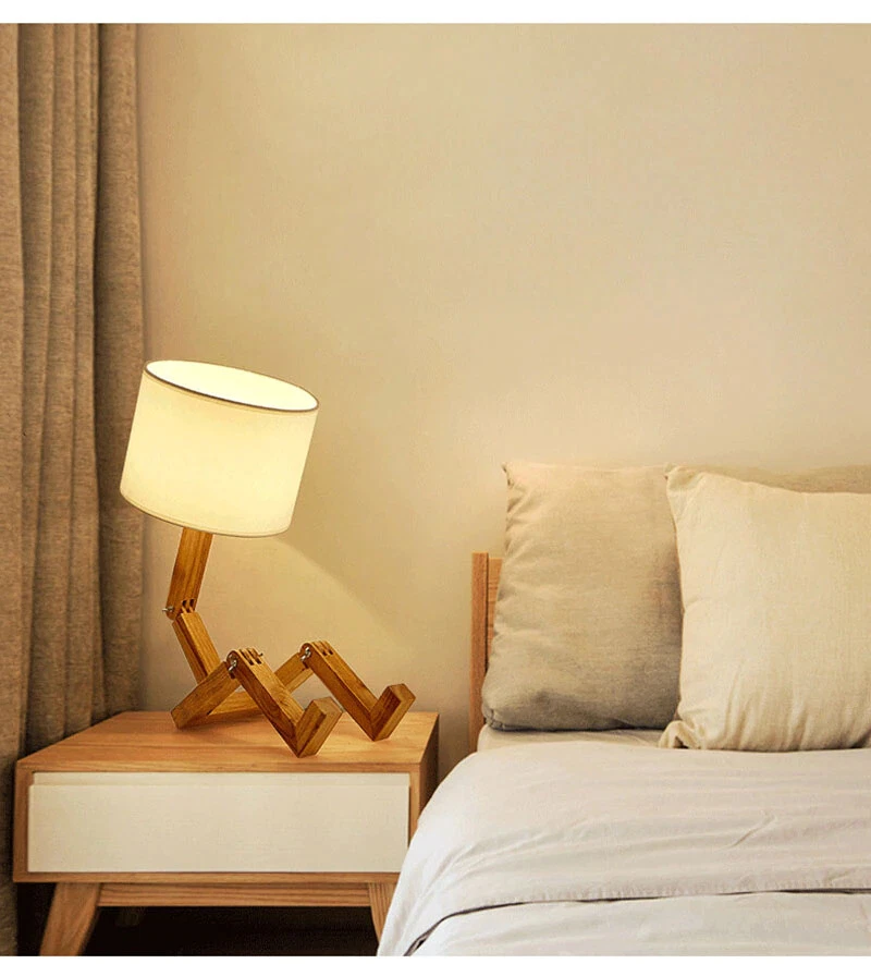 Robot sale bedside lamp