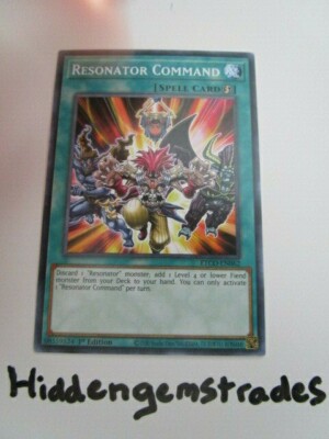 Yugioh! Resonator Command ETCO-EN062 Common 1st Ed Near Mint!!