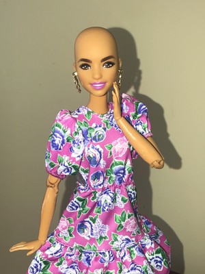 mattel bald barbie