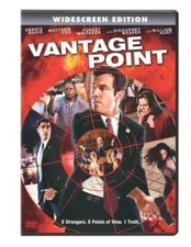  Vantage Point  DVD 2008 WIDESCREEN EDITION VANTIGE Dennis Quaid MOVIE