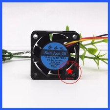 Sanyo 109P0424H7D28 4015 DC24V 0.08A 4CM 3-Wire Inverter Cooling Fan