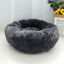 thumbnail 14  - Soft Plush Donut Dog Bed Cat Calming Bed Round Pet Sleeping Cushion Mat Dog Sofa