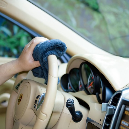 6 Pcs Edgeless Ultra Plush Microfiber Car Drying Towels Wash Buffing Detailing - Picture 10 of 12
