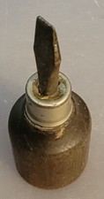 Vintage Wood Handled Flat Head Screwdriver 3" Small USA MADE