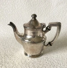 Antique Vintage NICOLLET HOTEL CREAMER International Silver 1918 PAT Minneapolis