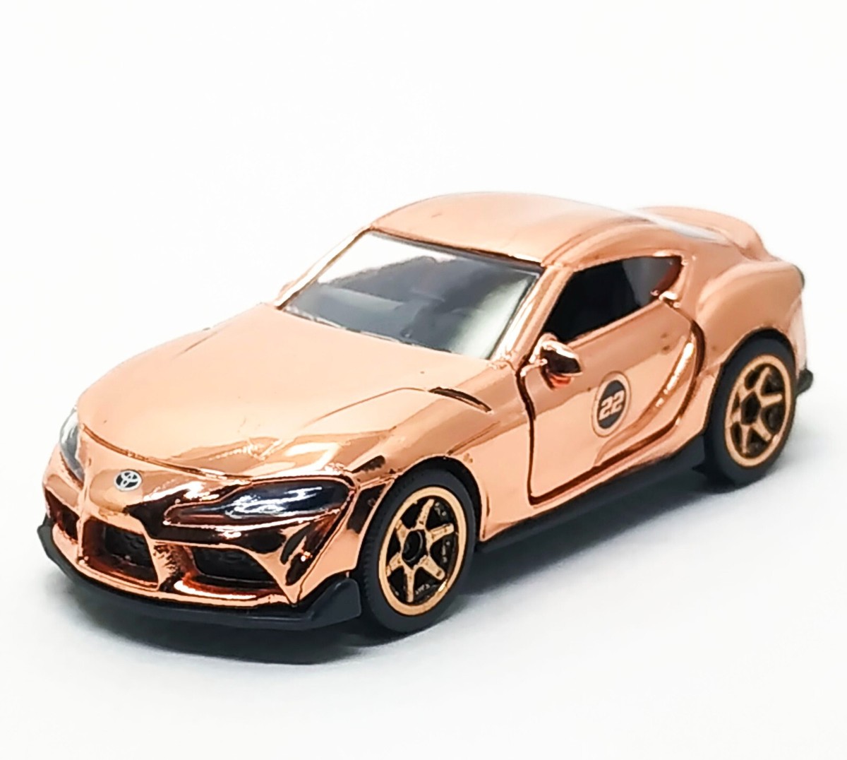 Majorette Toyota GR Supra 22 Copper (Rose Gold) 1:56 (3