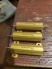 Set of 3 Dale RH 50  50W resistors  200 Ohms  50 watt  1  M19837