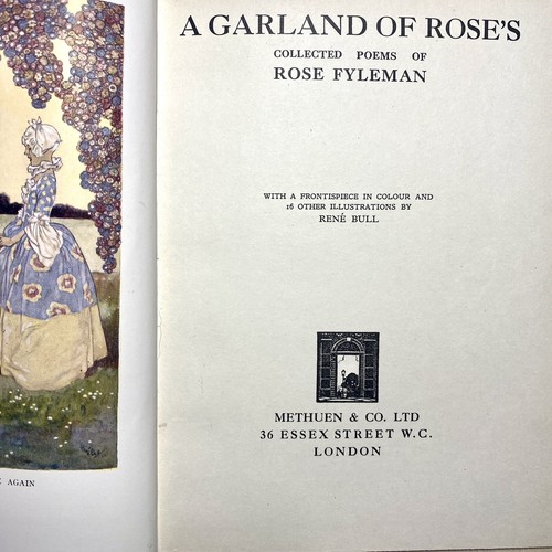 erste illustrierte Auflage 1928 garland of roses rose fyleman rene bull methuen - Bild 11 von 24