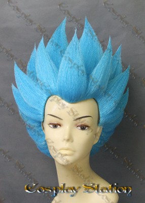blue vegeta wig