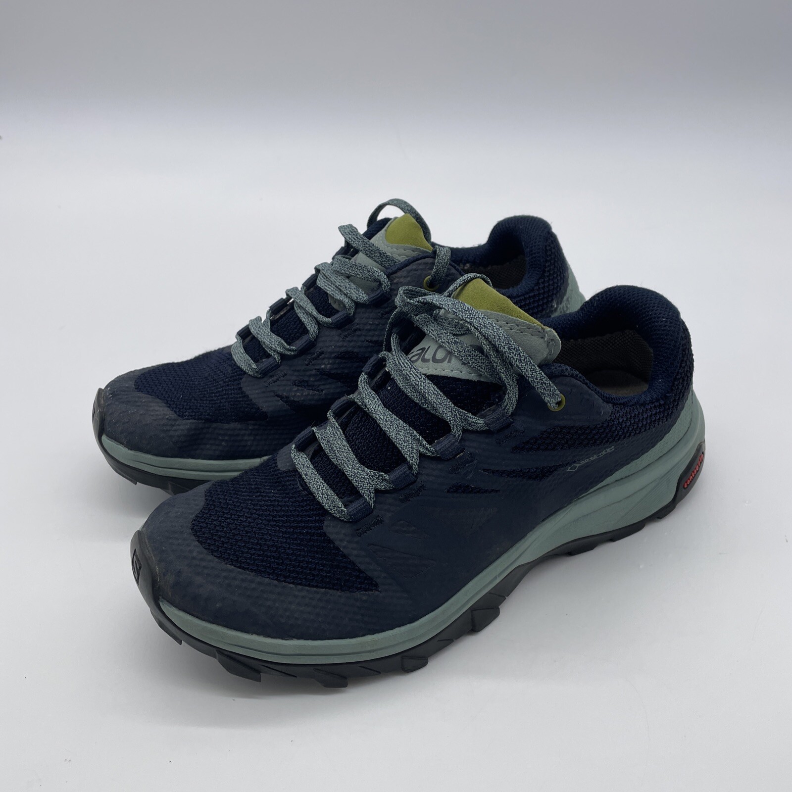 Scarpe da trekking Salomon Outline Gore Tex blu sneakers trail donna taglia 4 5